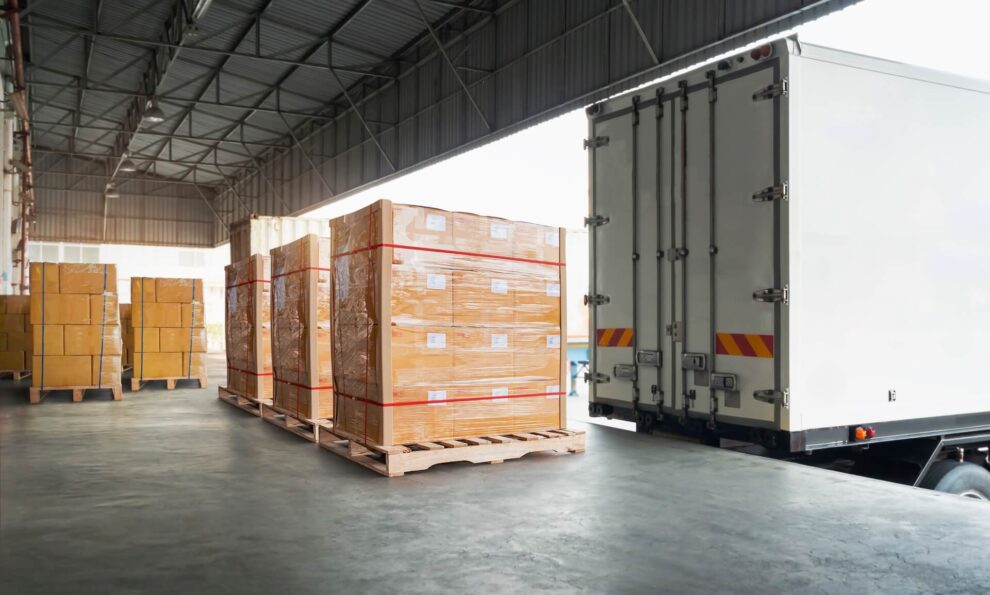 Pallets Loading for Delivery